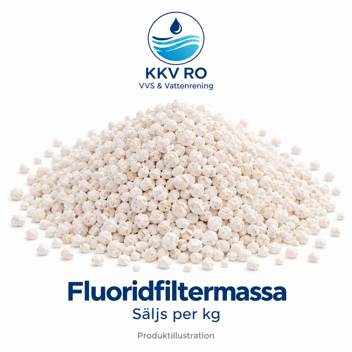 Purolite Fluoride filtermassa